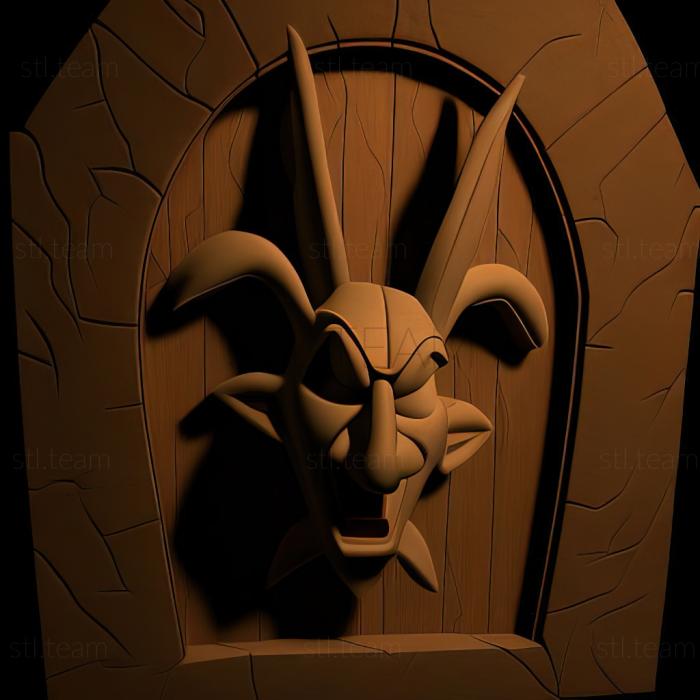 3D модель Сем Макс The Devils Playhouse Епізод 3 Вони вкрали Макса (STL)